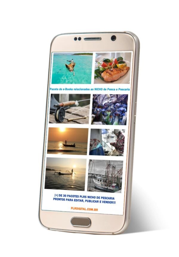 Pacote de e-Books relacionados a Pesca