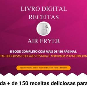 e-Book PLR Receitas para Airfryer